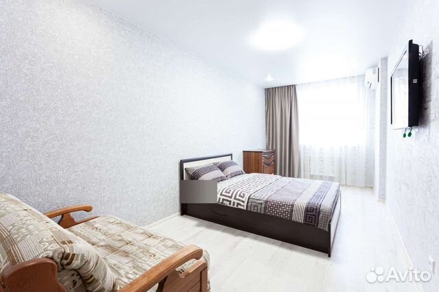 

1-к. квартира, 42 м², 2 кровати