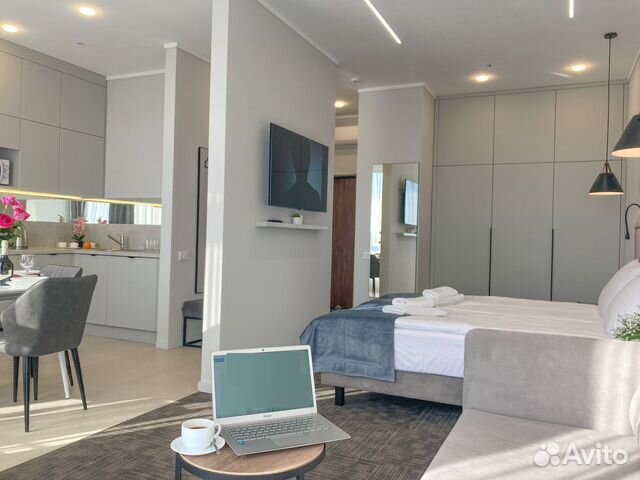 

1-к. квартира, 45 м², 2 кровати