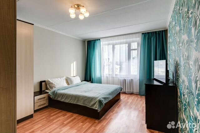 

1-к. квартира, 38 м², 2 кровати