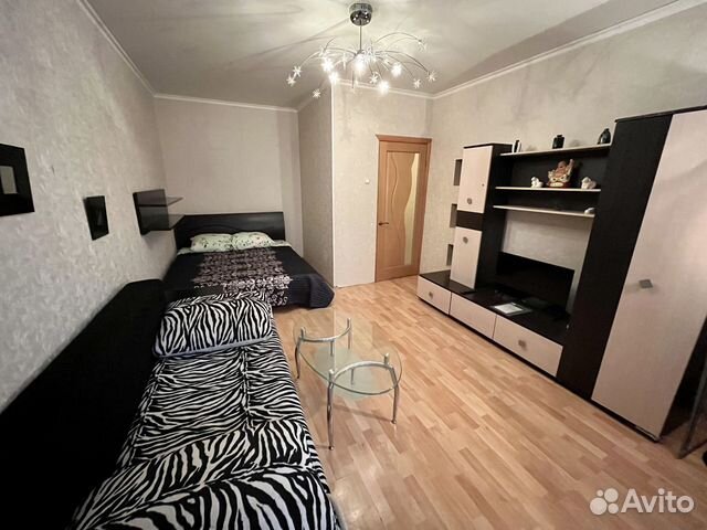 

1-к. квартира, 45 м², 2 кровати