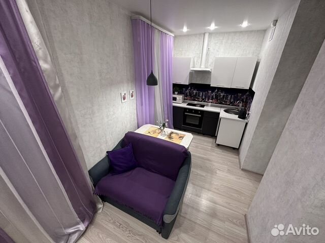 

Квартира-студия, 27 м², 2 кровати