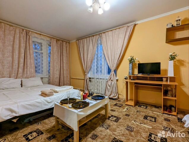 

1-к. квартира, 34 м², 1 кровать