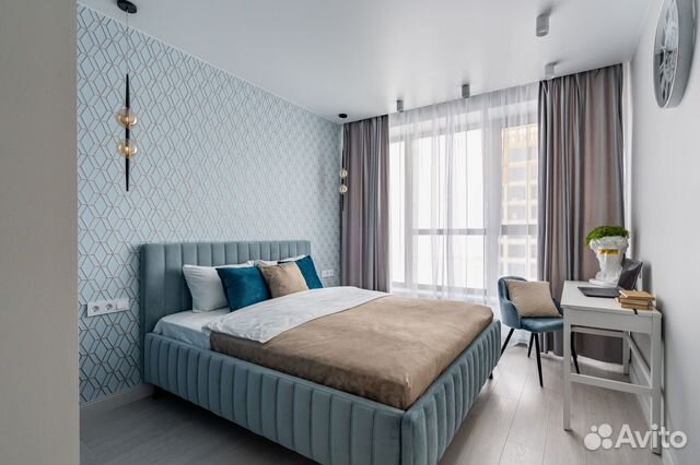 

1-к. квартира, 42 м², 2 кровати