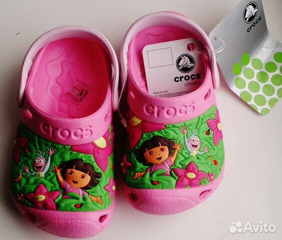 Сабо Crocs Даша Дора следопыт 23 - 24 р. оригинал Сабо Crocs Даша Дора следопыт 23 - 24 р. оригинал