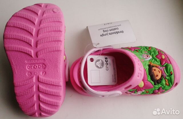 Сабо Crocs Даша Дора следопыт 23 - 24 р. оригинал Сабо Crocs Даша Дора следопыт 23 - 24 р. оригинал