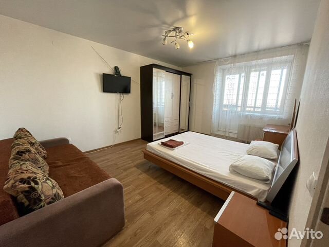 

1-к. квартира, 45 м², 2 кровати