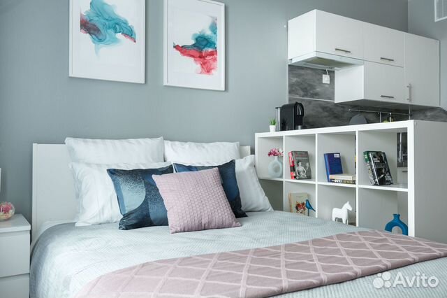 

Квартира-студия, 28 м², 1 кровать