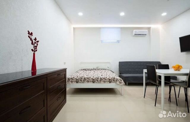 

Квартира-студия, 29 м², 2 кровати