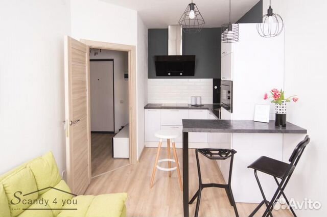 

1-к. квартира, 34 м², 2 кровати