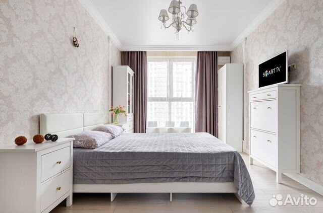

1-к. квартира, 45 м², 2 кровати