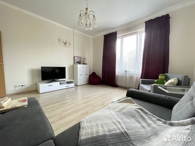 

1-к. квартира, 48 м², 2 кровати