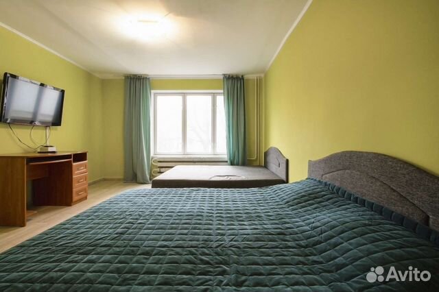 

1-к. квартира, 40 м², 2 кровати