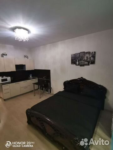

Квартира-студия, 30 м², 1 кровать