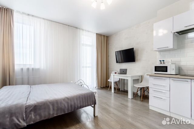 

Квартира-студия, 30 м², 2 кровати