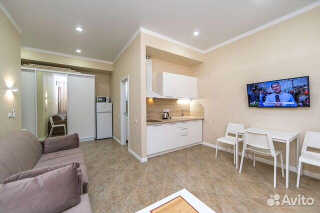 

Квартира-студия, 27 м², 2 кровати