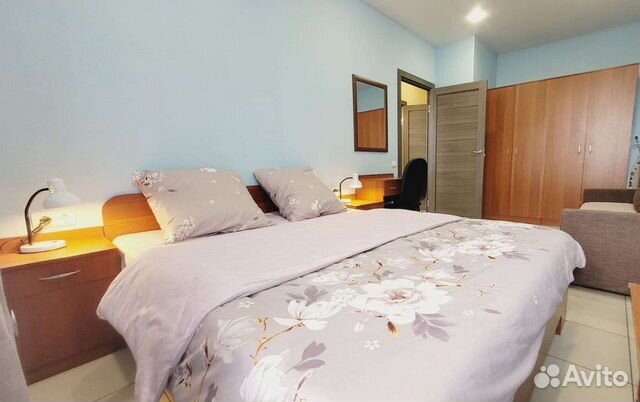 

1-к. квартира, 37 м², 2 кровати