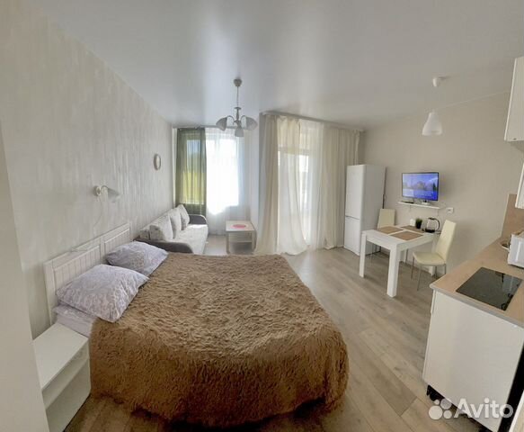 

Квартира-студия, 30 м², 2 кровати