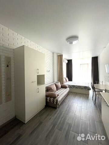 

Квартира-студия, 24 м², 2 кровати