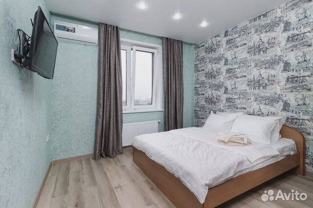 

1-к. квартира, 40 м², 2 кровати