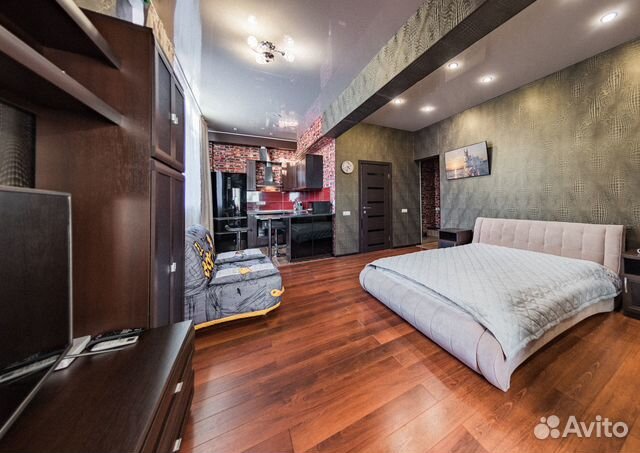

Квартира-студия, 41 м², 2 кровати