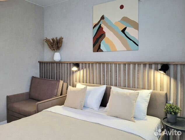 

Квартира-студия, 25 м², 2 кровати