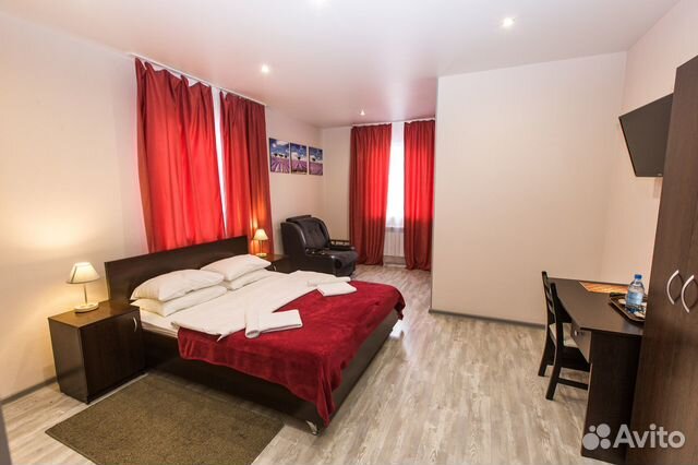 

Квартира-студия, 23 м², 2 кровати