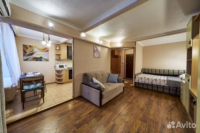 

Квартира-студия, 37 м², 2 кровати