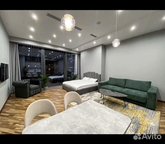 

Квартира-студия, 70 м², 2 кровати