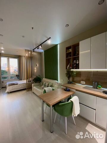 

Квартира-студия, 30 м², 2 кровати