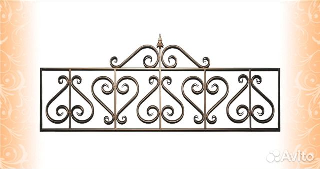 Ритуальные ограды кованные