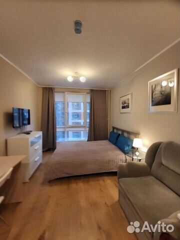 

Квартира-студия, 23 м², 1 кровать