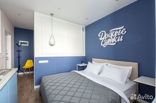 

Квартира-студия, 15 м², 2 кровати