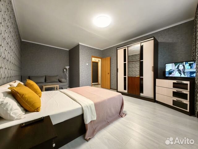 

1-к. квартира, 38 м², 2 кровати
