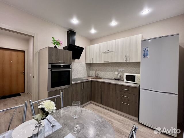 

1-к. квартира, 46 м², 2 кровати