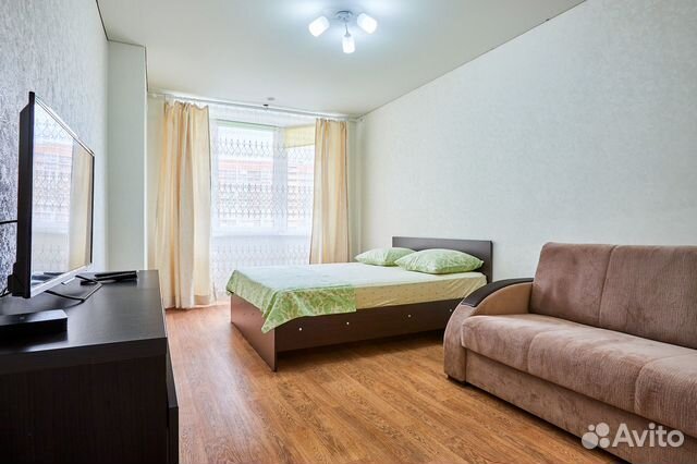 

1-к. квартира, 43 м², 2 кровати