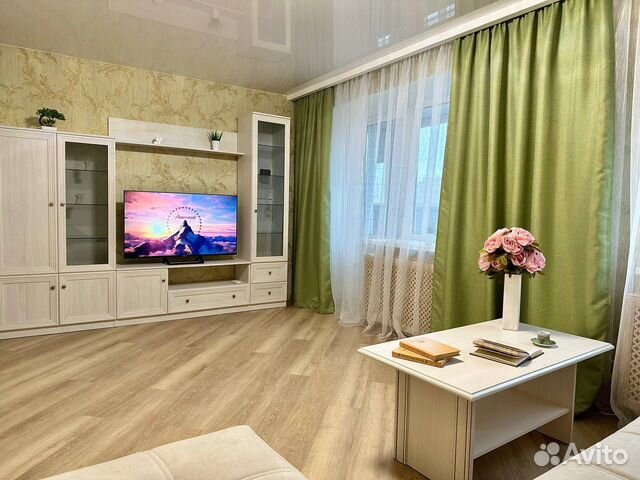 

1-к. квартира, 46 м², 2 кровати