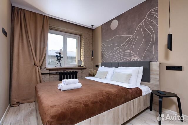 

1-к. квартира, 38 м², 2 кровати
