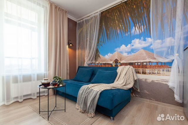 

1-к. квартира, 42 м², 2 кровати