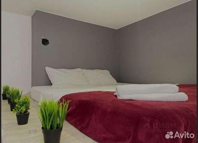 

Квартира-студия, 24 м², 2 кровати