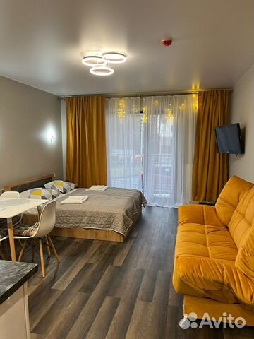 

Квартира-студия, 32 м², 1 кровать