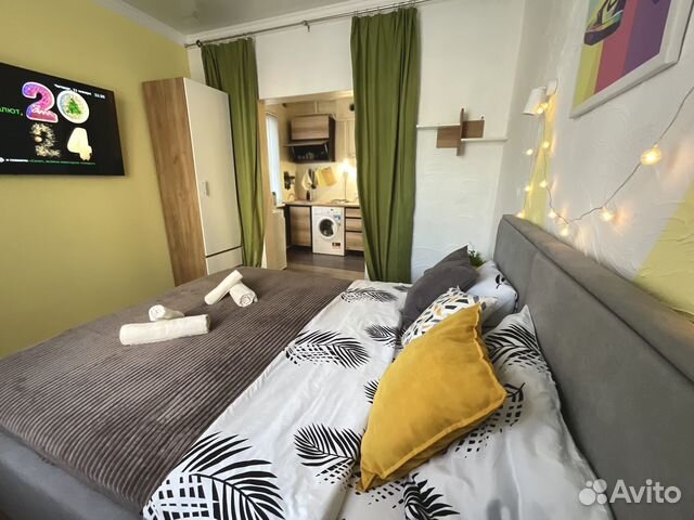 

Квартира-студия, 23 м², 1 кровать