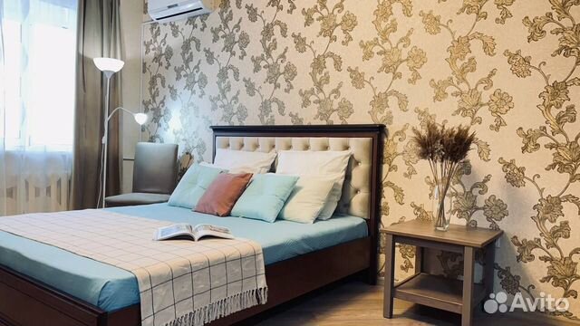 

1-к. квартира, 44 м², 2 кровати
