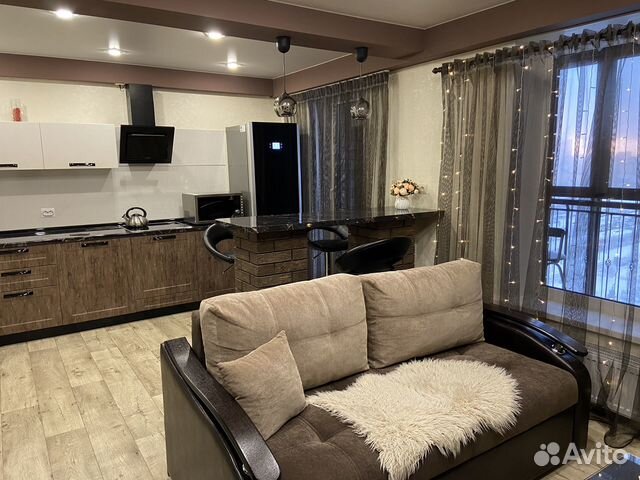

Квартира-студия, 45 м², 2 кровати