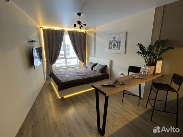 

Квартира-студия, 24 м², 1 кровать