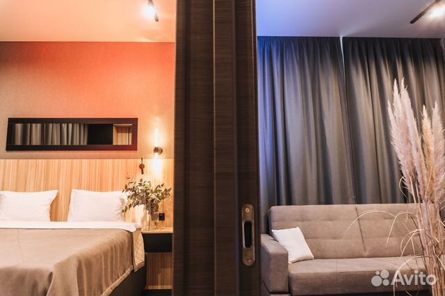 

1-к. квартира, 45 м², 2 кровати