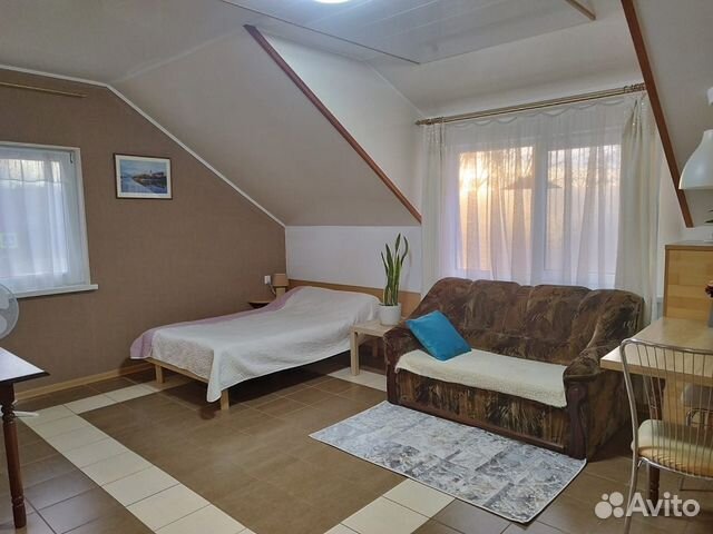 

Квартира-студия, 34 м², 2 кровати