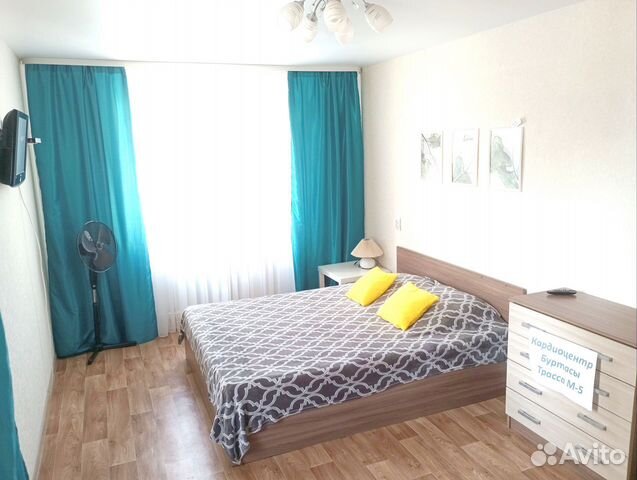 

1-к. квартира, 30 м², 2 кровати