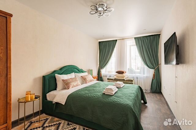 

2-к. квартира, 49 м², 2 кровати