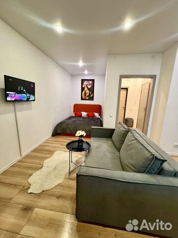 

Квартира-студия, 30 м², 2 кровати