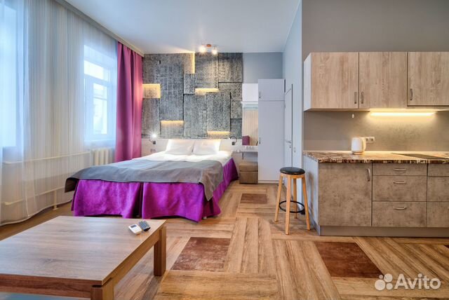 

Квартира-студия в апарт-отеле, 24 м², 1 кровать